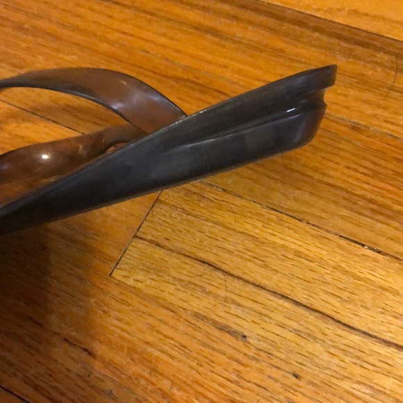 Jelly style flip flops with a little wedge - Picture 5 of 5